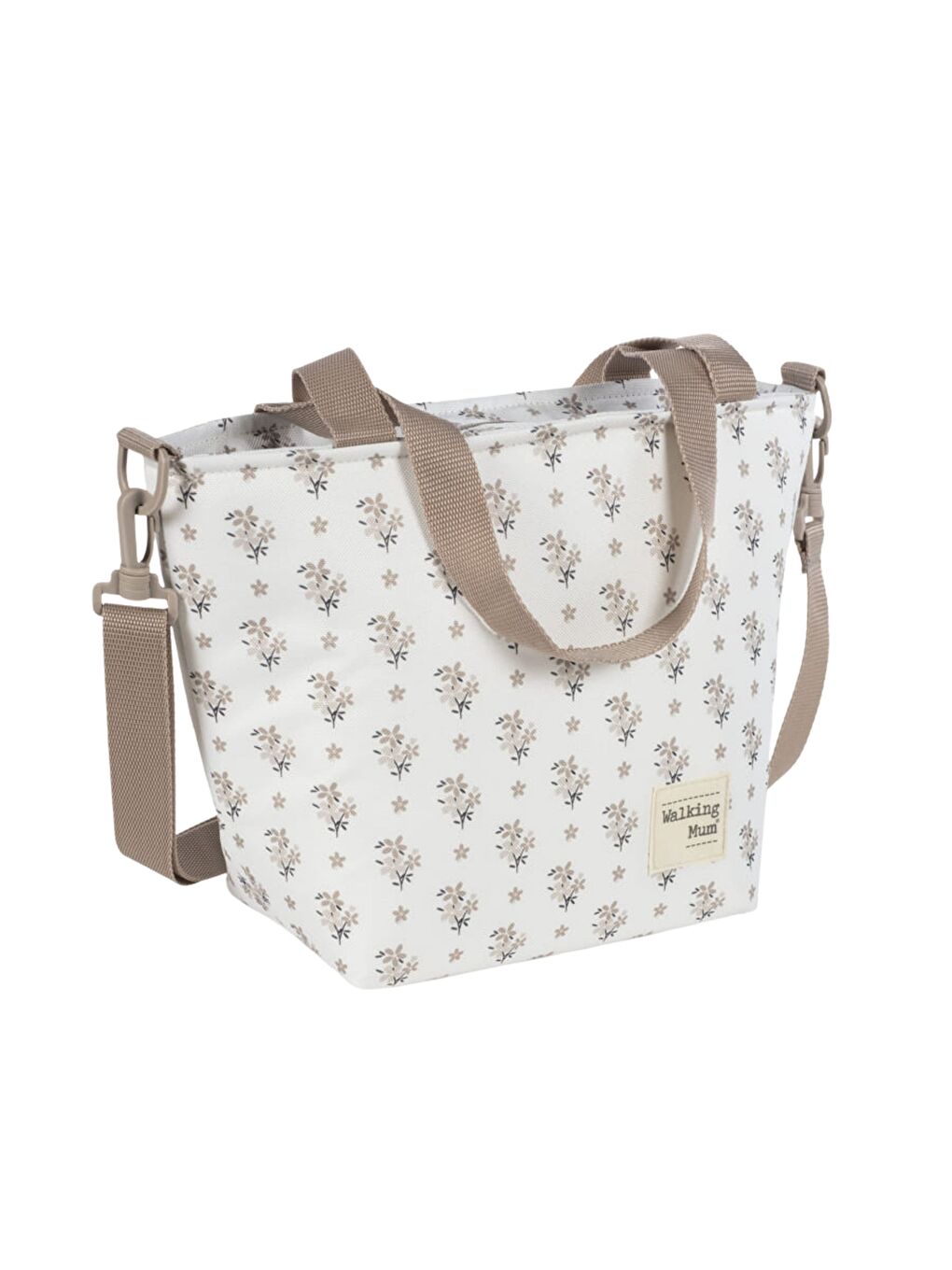 Bolsa Comiditas Çiçek Desenli Termos Çanta-1