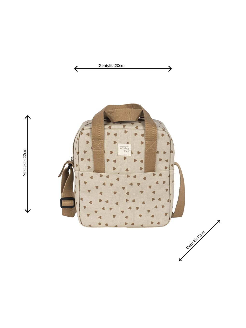 Poppy Termos Çantası Cinnamon-4