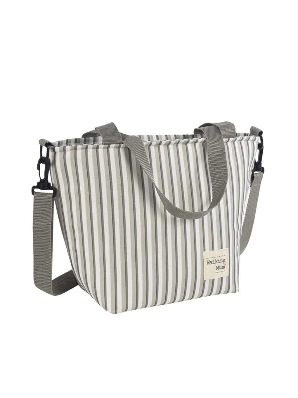 Bolsa Comiditas Çizgi Desenli Termos Çanta-1