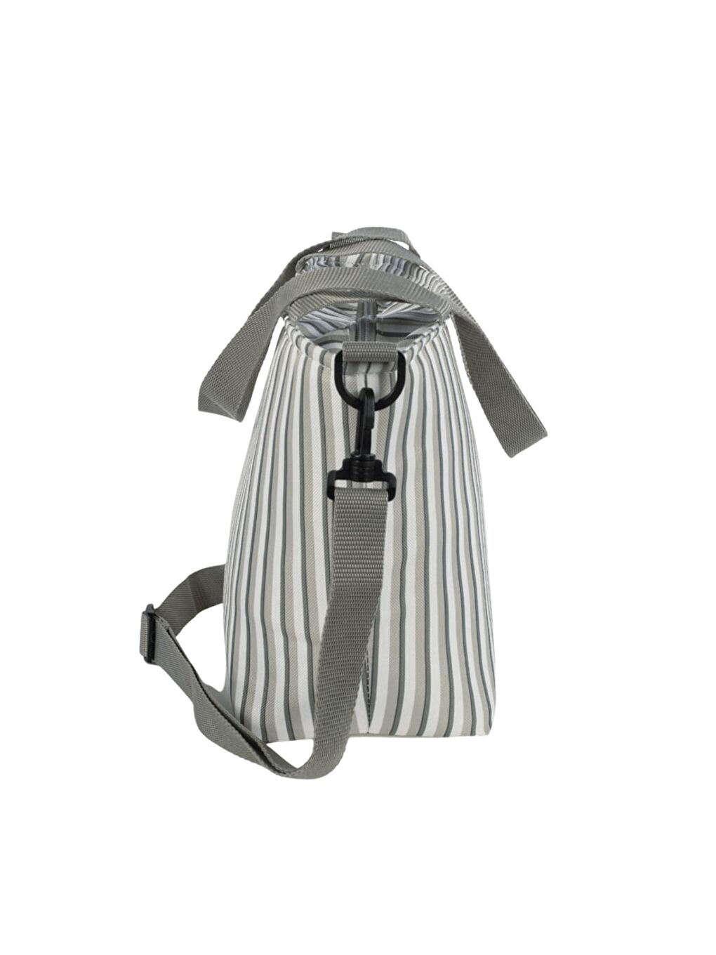 Bolsa Comiditas Çizgi Desenli Termos Çanta-2