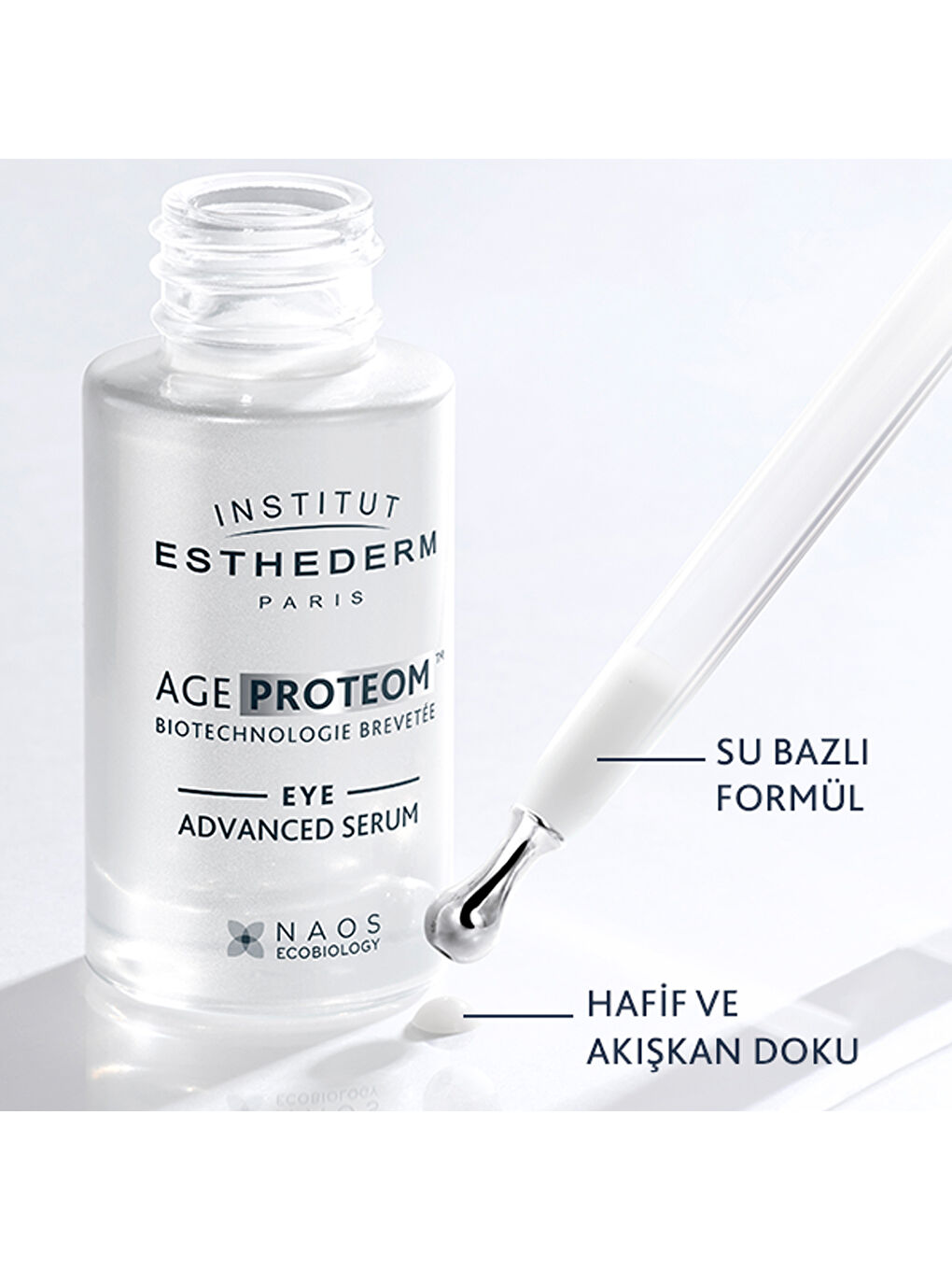 Age Proteom Peptit İçeren, Sıkılaştırıcı, Aydınlatıcı Göz Çevresi Serumu 15 ml-1