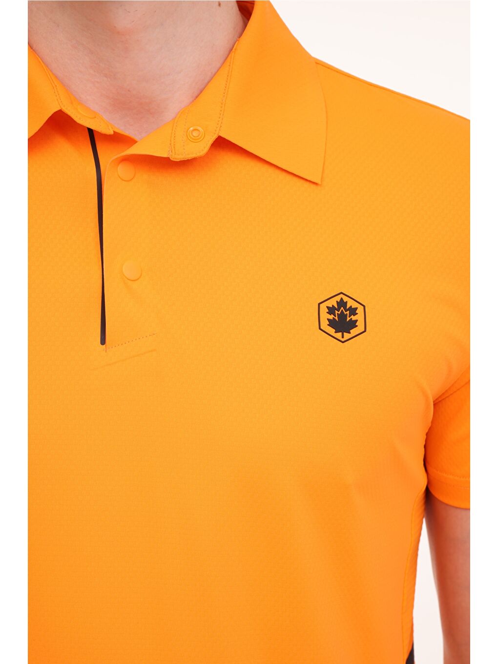 ML TANS 12ANT-P-1M 4PR Turuncu Erkek Kısa Kol Tişört-3