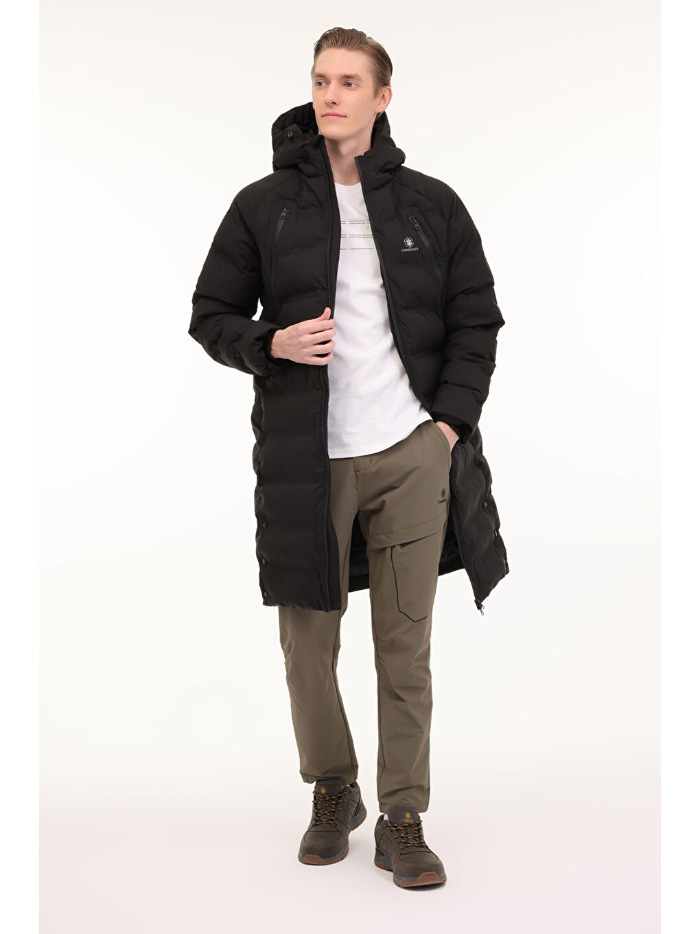 ML RS 3MARCUS 4PR Siyah Erkek Uzun Kaban-5