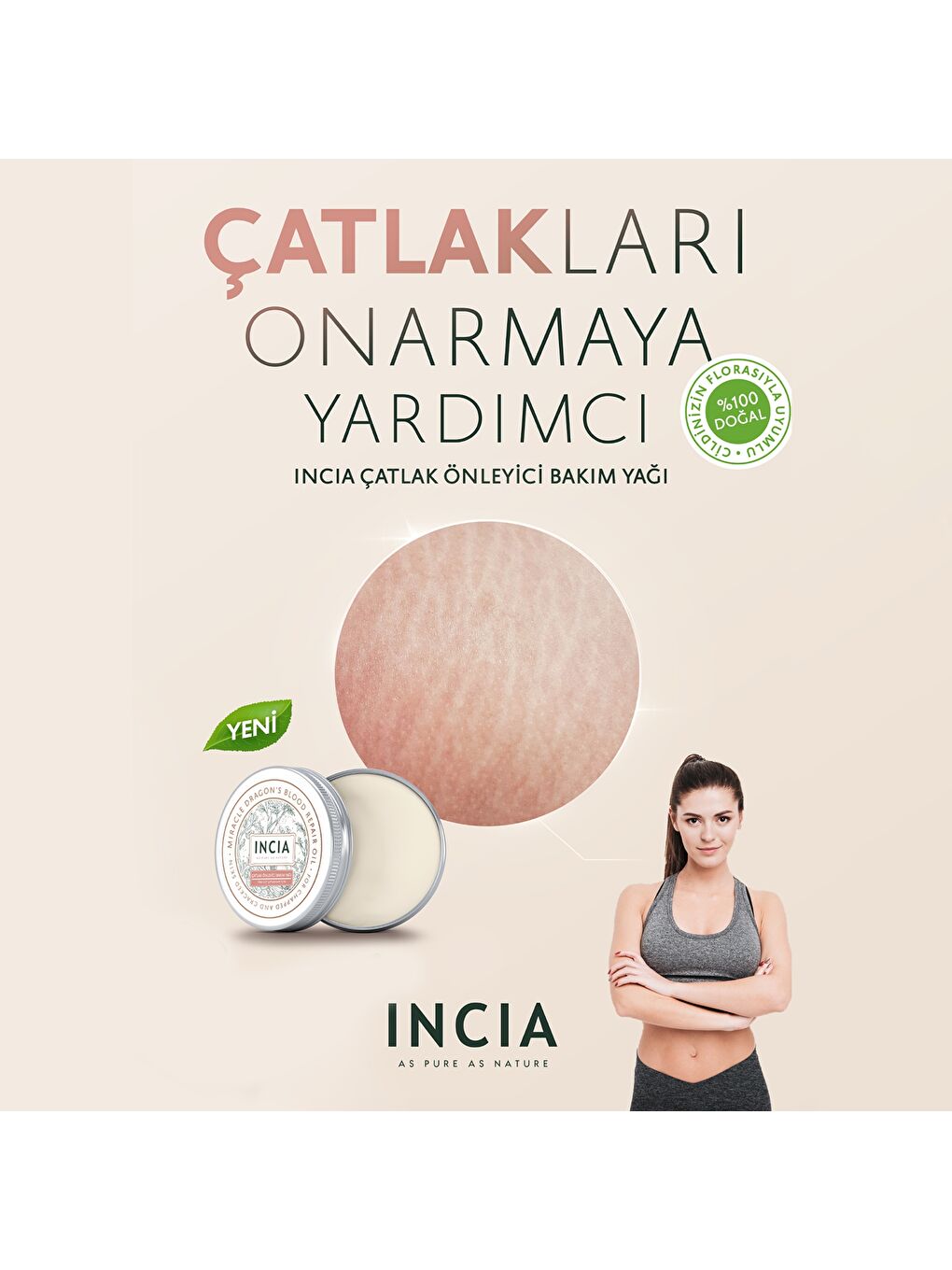 %100 Doğal Çatlak Önleyici Yağ Tüm Cilt Çatlakları İçin Organik Dirsek Topuk Vegan 50 ml-4