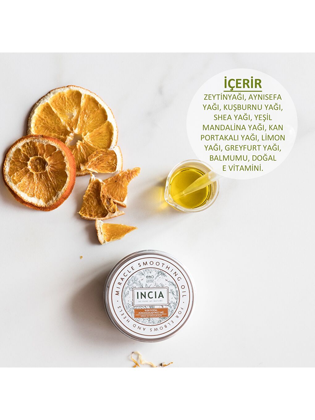 %100 Doğal Pürüzsüzleştirici Yağ Yoğun Nemlendirici Kremi Organik Dirsek Topuk 50 ml-1