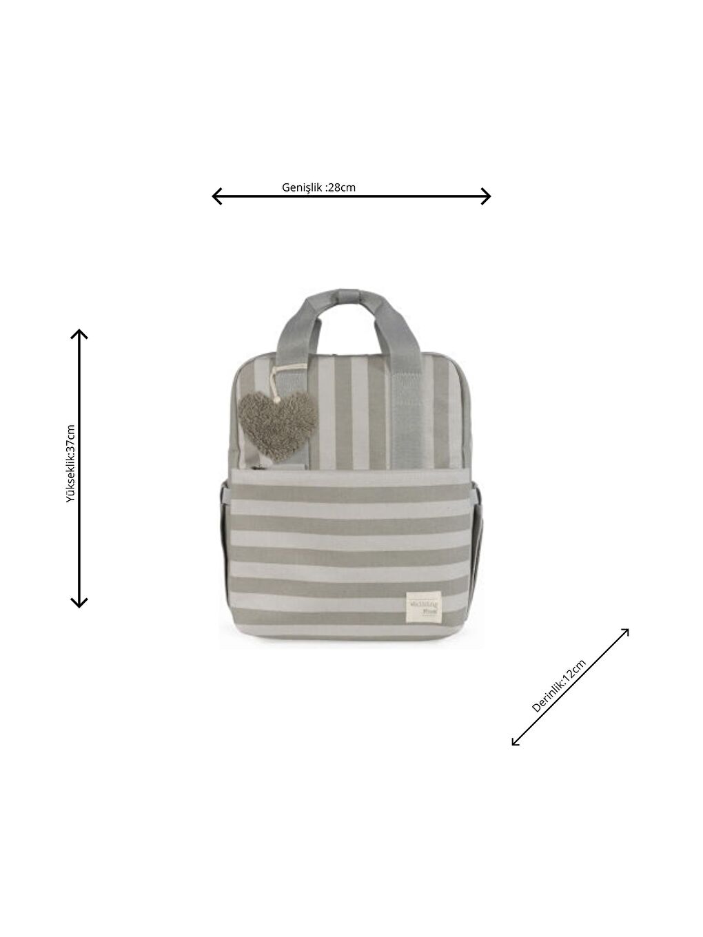 Sintra Bebek Bakım Sırt Çantası Green-9