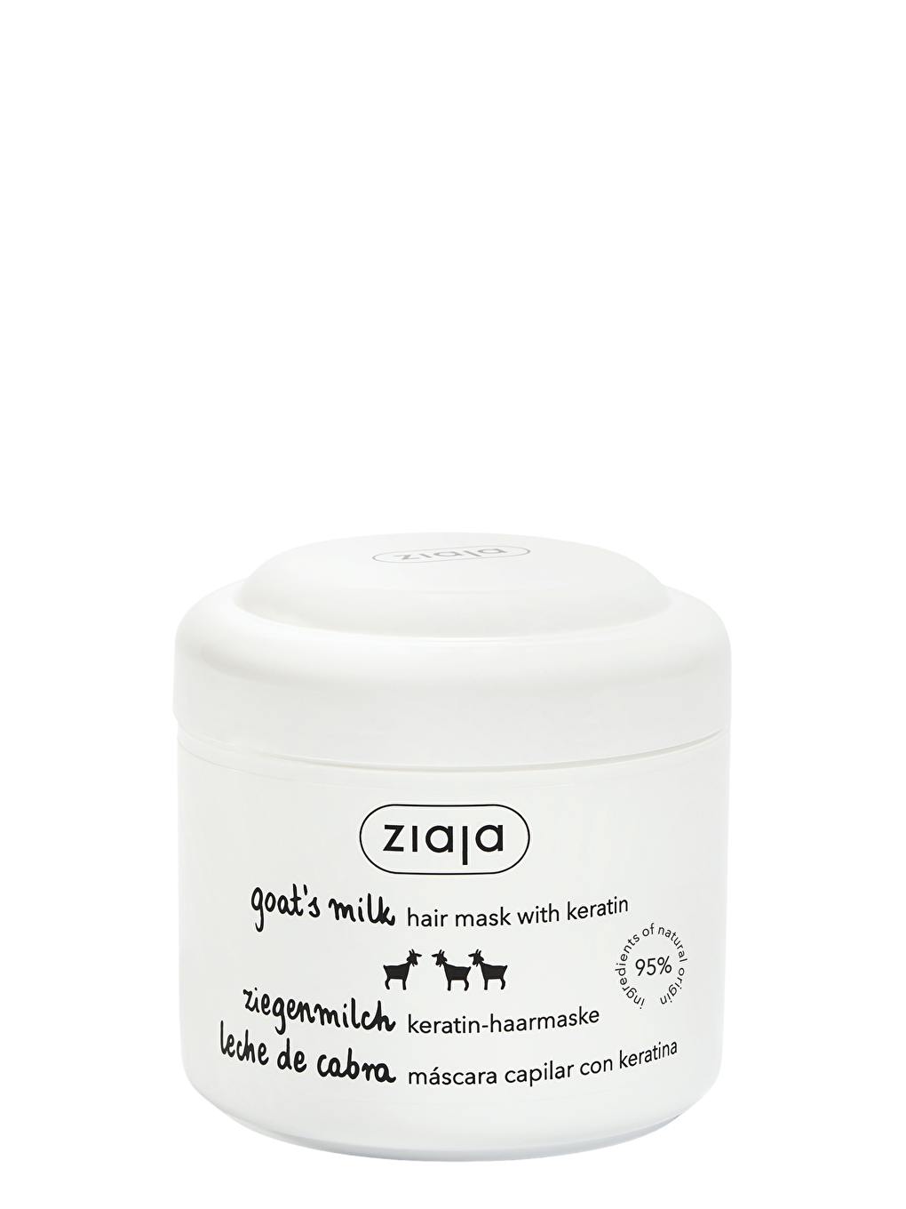 Keçi Sütü Keratin İçerikli Saç Maskesi  200 Ml