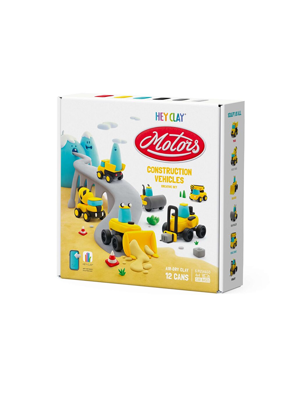 Hava ile Kuruyan Kil (12'li Kutu) - İnşaat Araçları-1