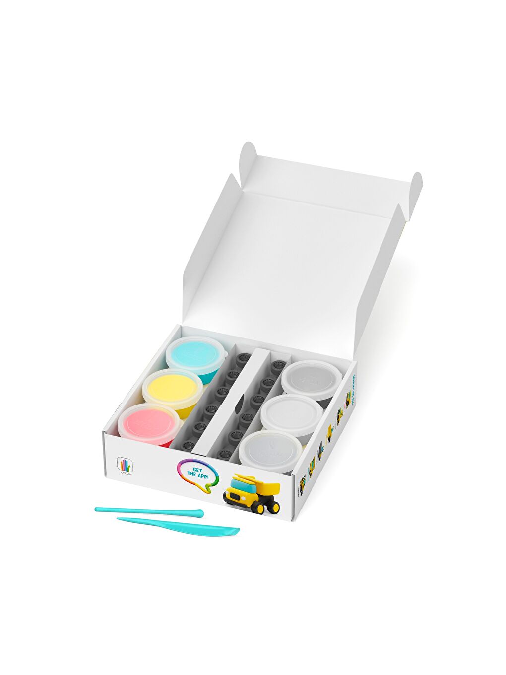 Hava ile Kuruyan Kil (12'li Kutu) - İnşaat Araçları-2