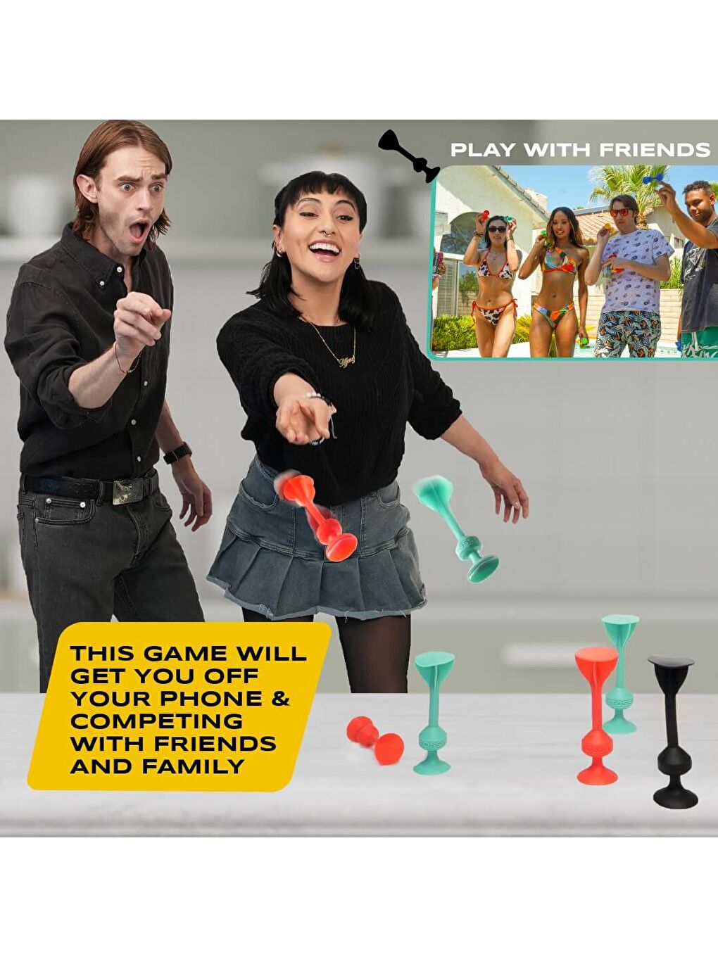 TOSSIT Silikon Dart Başlangıç Seti (Kırmızı, Camgöbeği)-6