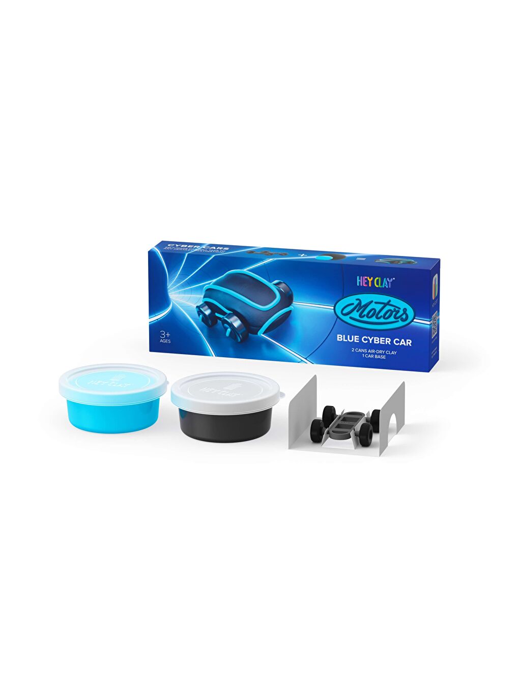 Hava ile Kuruyan Kil (2'li Kutu) - Mavi Siber Araba-1