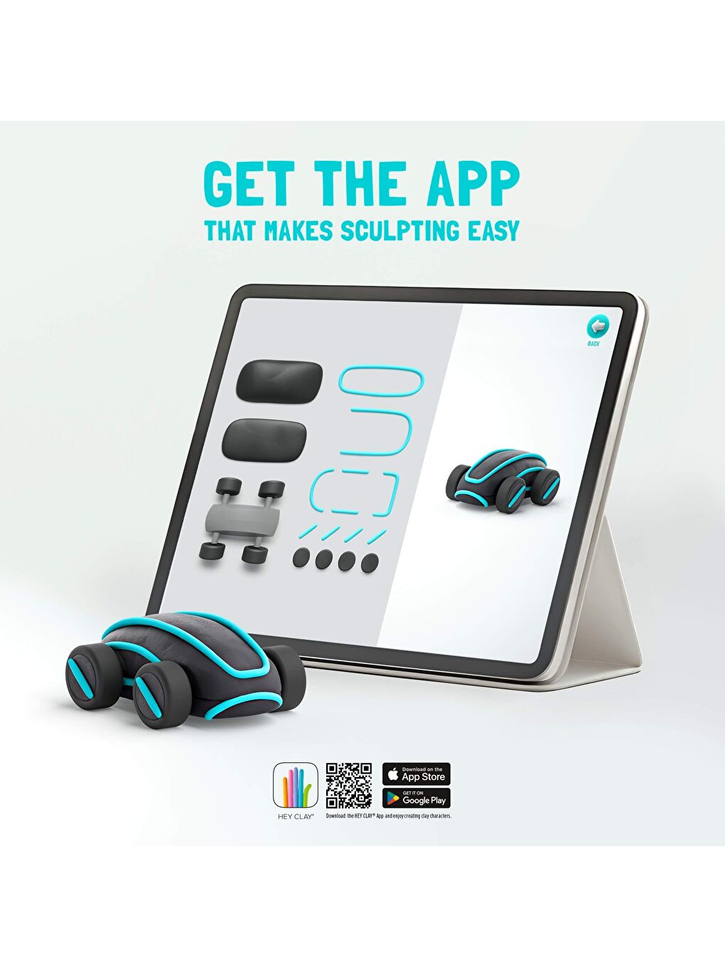 Hava ile Kuruyan Kil (2'li Kutu) - Mavi Siber Araba-3