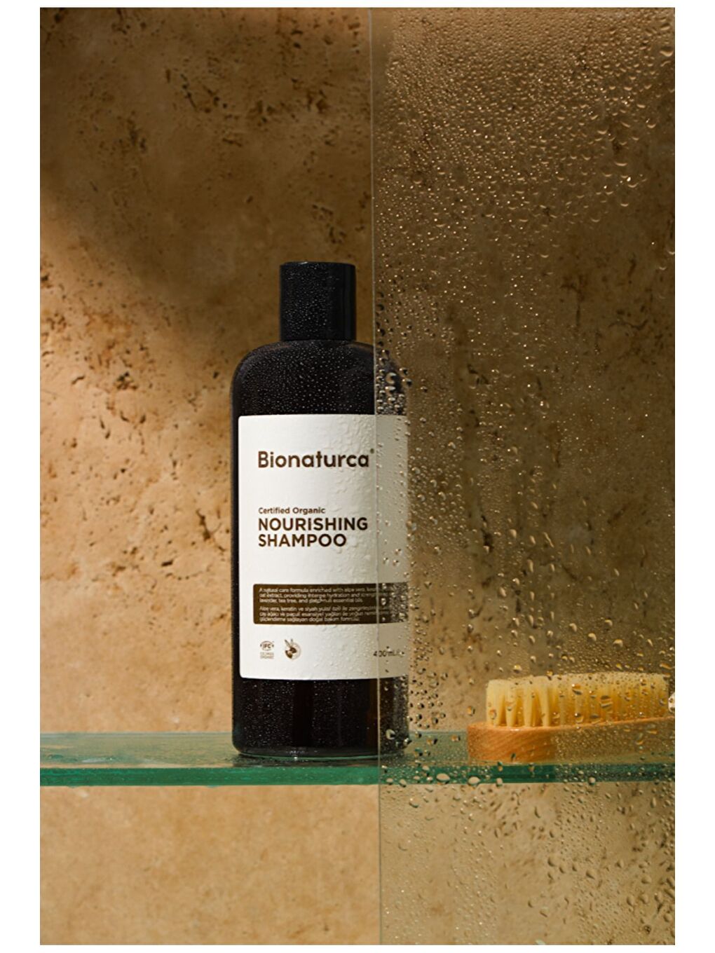 Organik Sertifikalı Yıpranma Karşıtı Besleyici Şampuan 400 ml-2