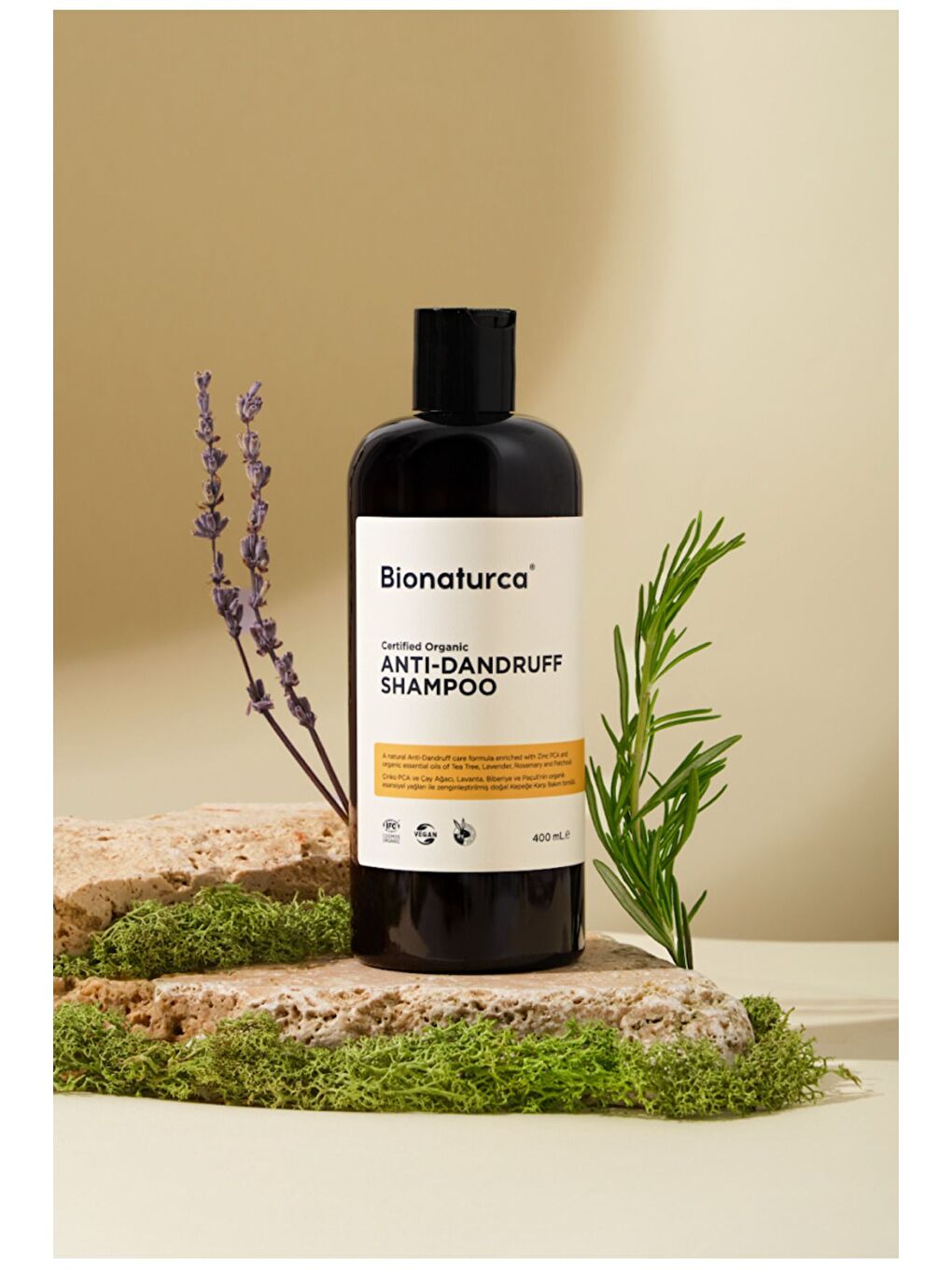 Organik Sertifikalı Kepek Karşıtı Koruyucu Şampuan 400 ml-1