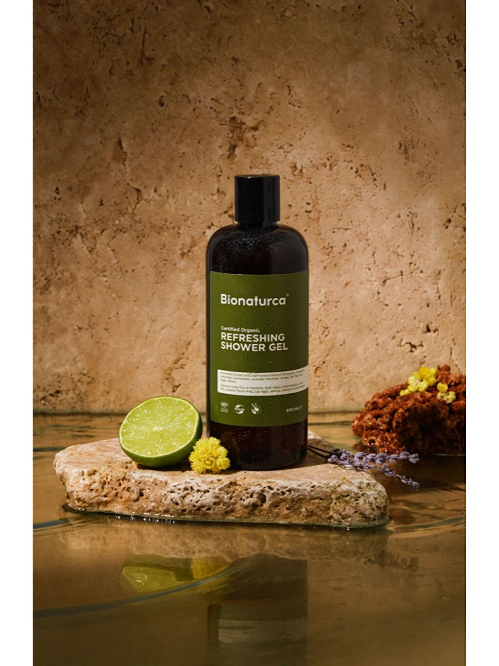 Organik Sertifikalı Ferahlatıcı Duş Jeli 400 ml-1