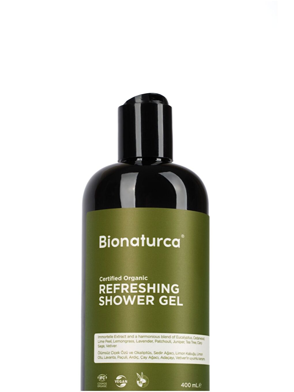 Organik Sertifikalı Ferahlatıcı Duş Jeli 400 ml-3
