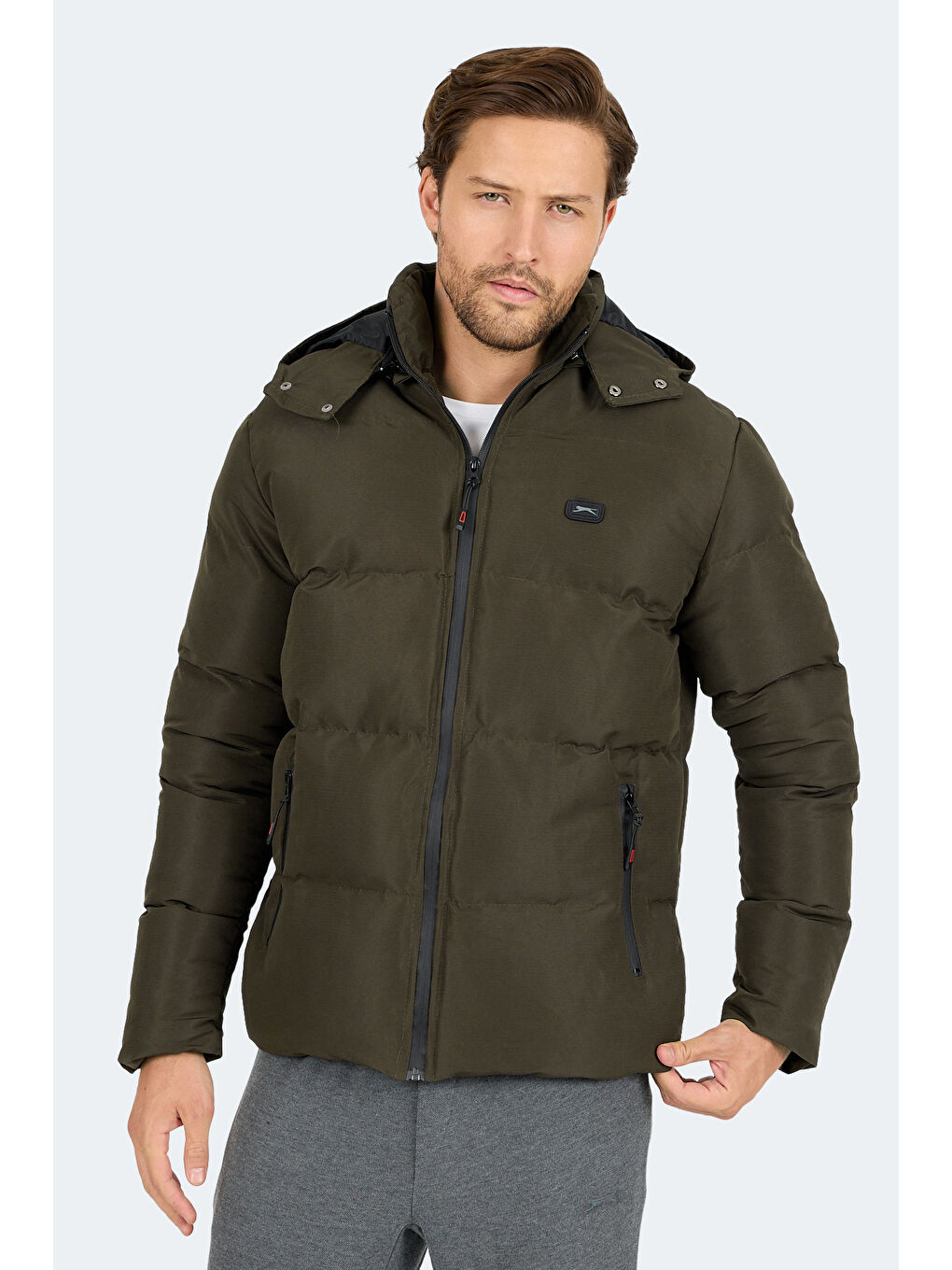 ZEISS Erkek Şişme Mont &amp; Kaban Haki-2