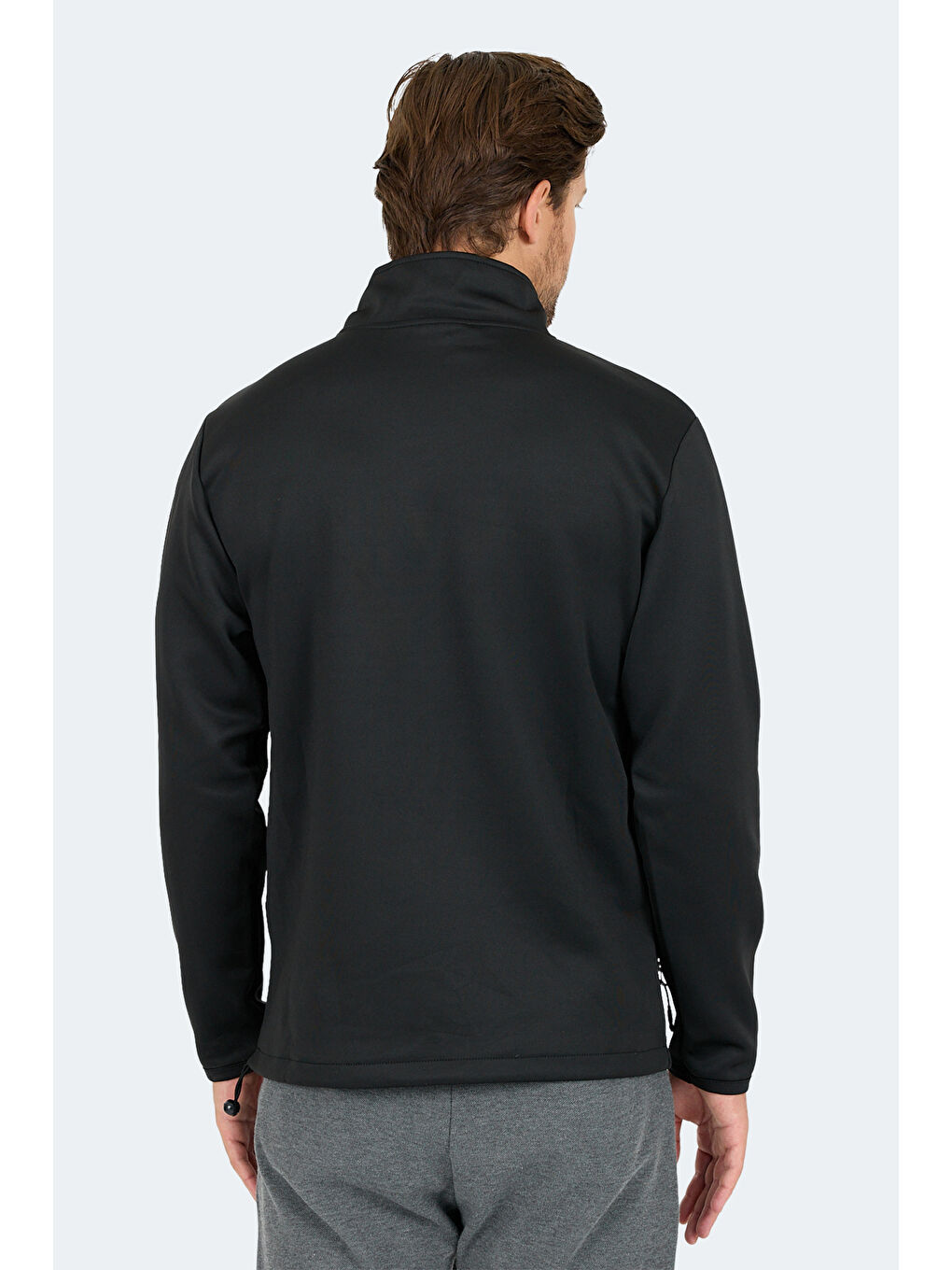 SATU Erkek Siyah Sweatshirt-1