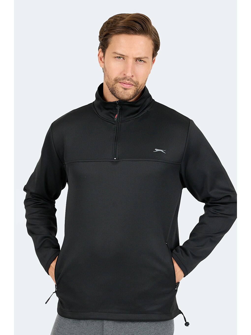 SATU Erkek Siyah Sweatshirt-2