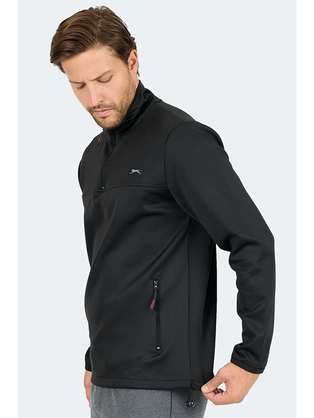 SATU Erkek Siyah Sweatshirt-4