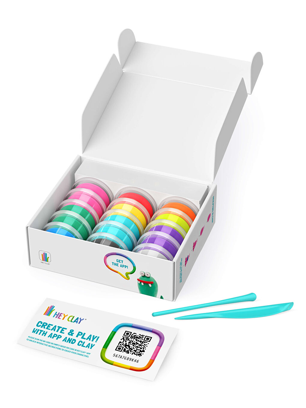 Hava ile Kuruyan Kil (15'li Kutu) - Monsters-1