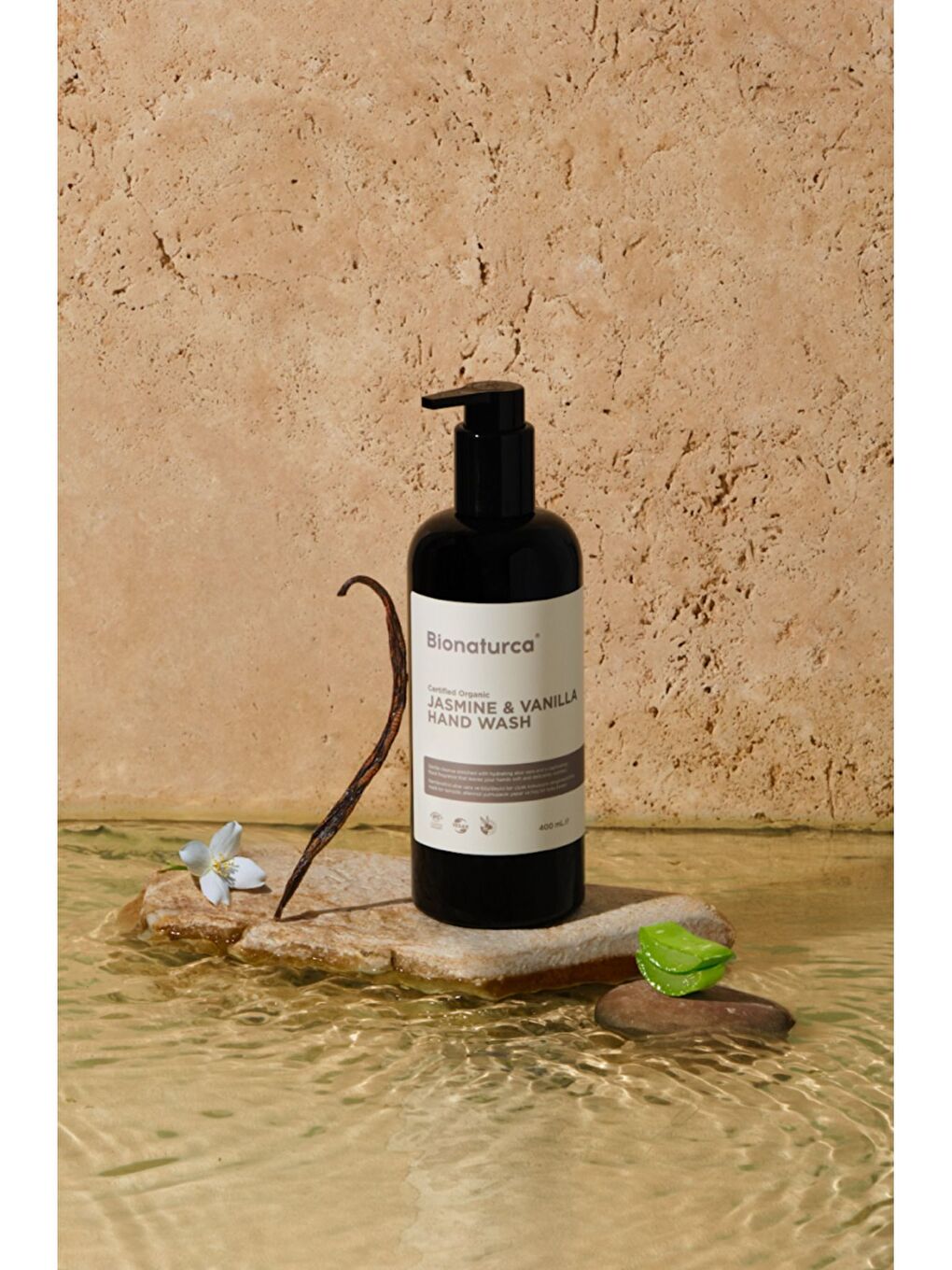 Organik Sertifikalı Yasemin & Vanilya Sıvı El Sabun 400 ml-2