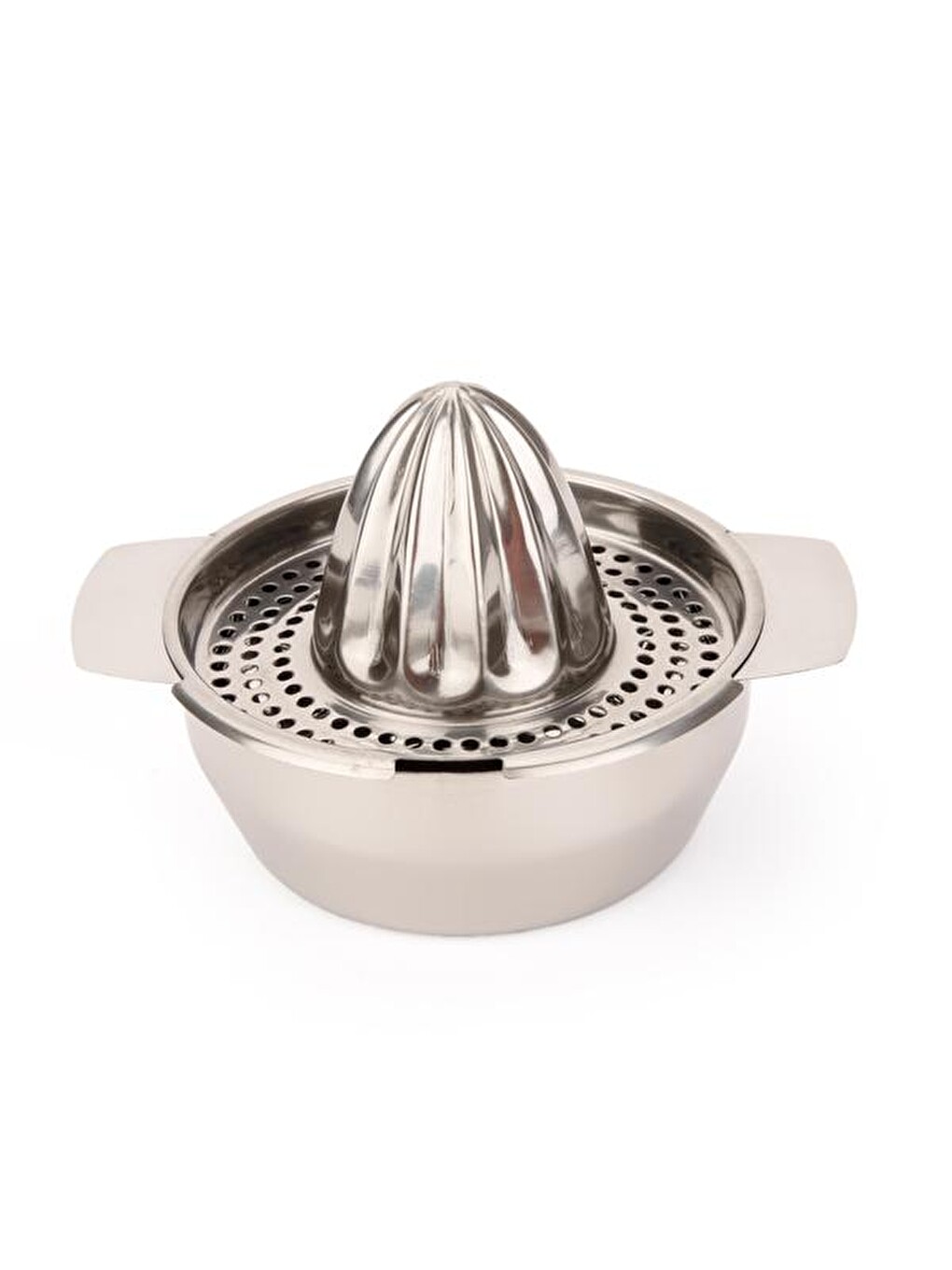 Çelik Limon ve Narenciye Sıkacağı - Inox - 16,8x9 cm-3