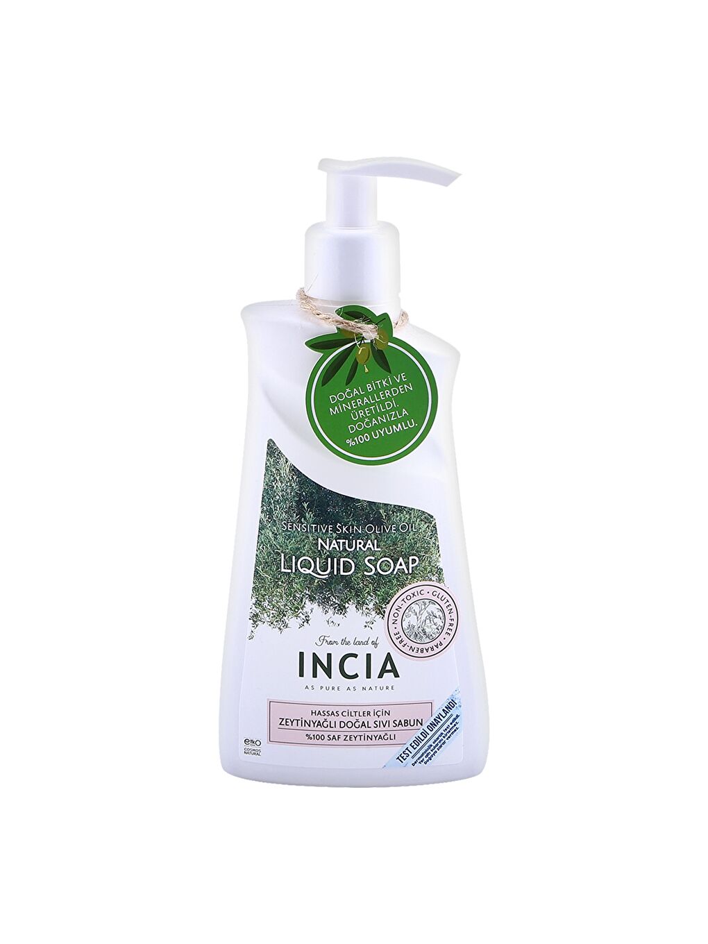 %100 Doğal Sıvı Kastil Sabunu Hassas Ciltler İçin Zeytinyağlı 10 Bitkisel Değerli Yağ Vegan 250 ml