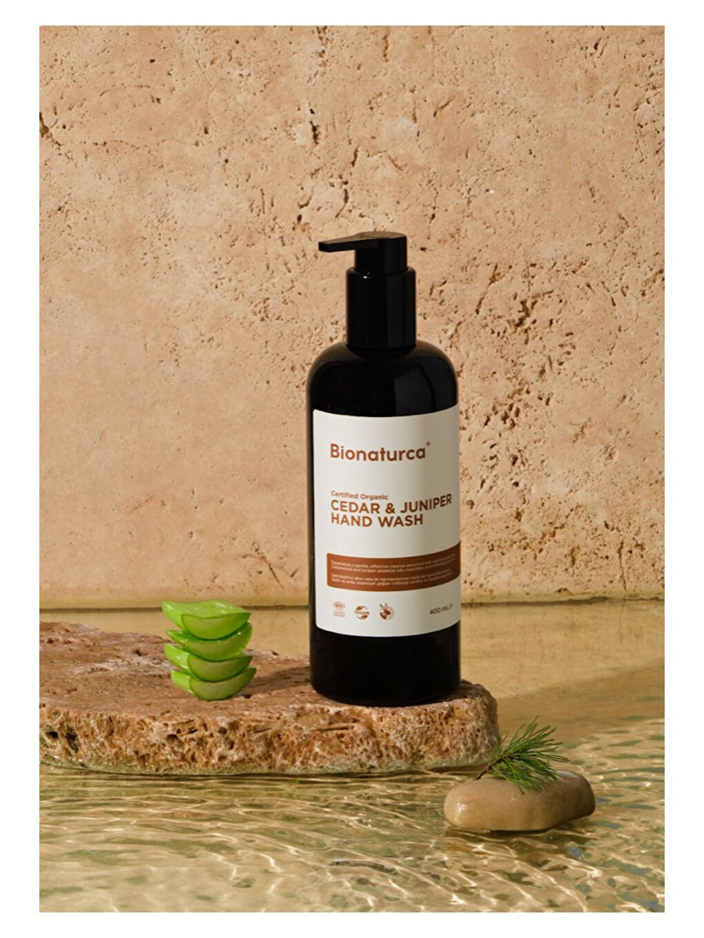 Organik Sertifikalı Sedir & Ardıç Özlü Sıvı El Yıkama Sabunu 400 ml-1