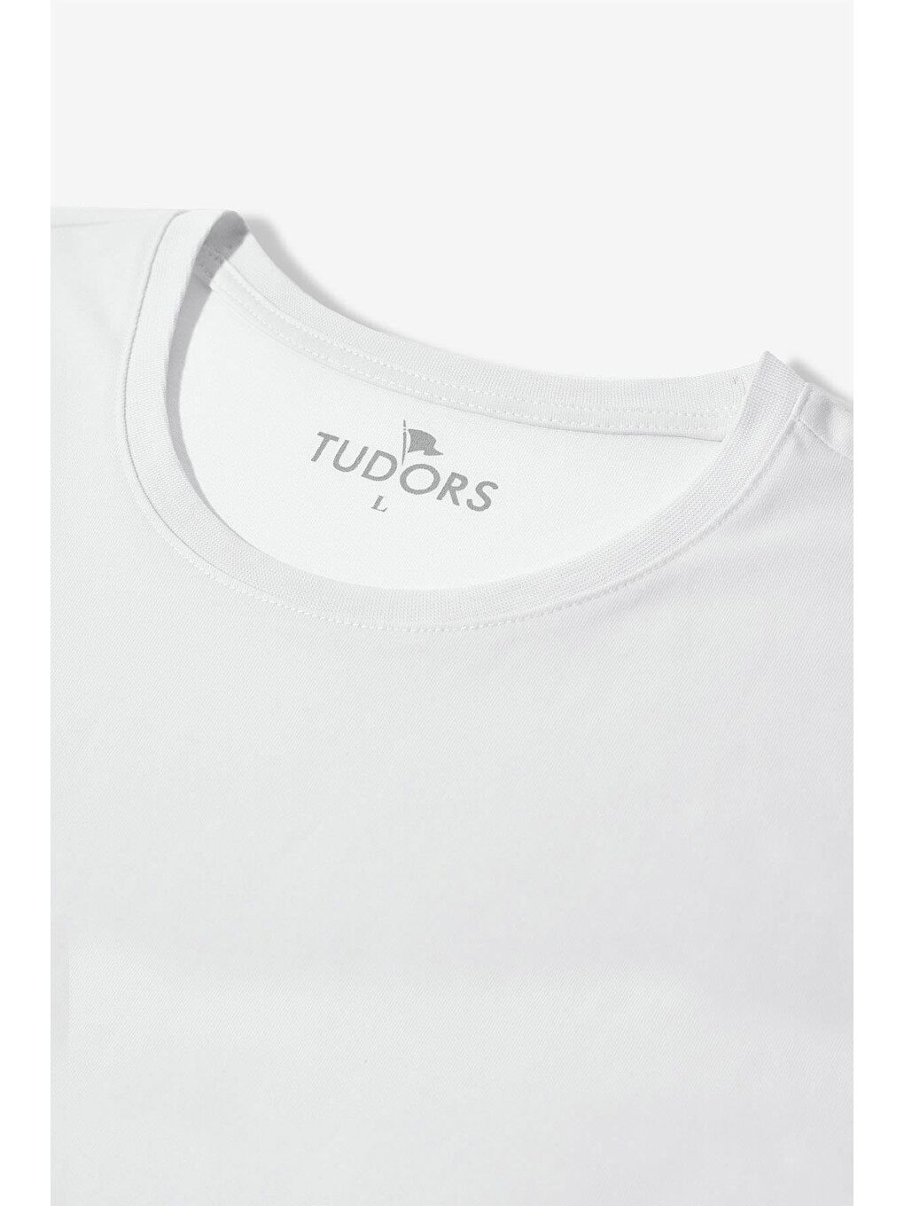 Unisex 2'Li Paket Siyah-Beyaz Slim Fit Dar Kesim %100 Pamuk Bisiklet Yaka Tişört-2