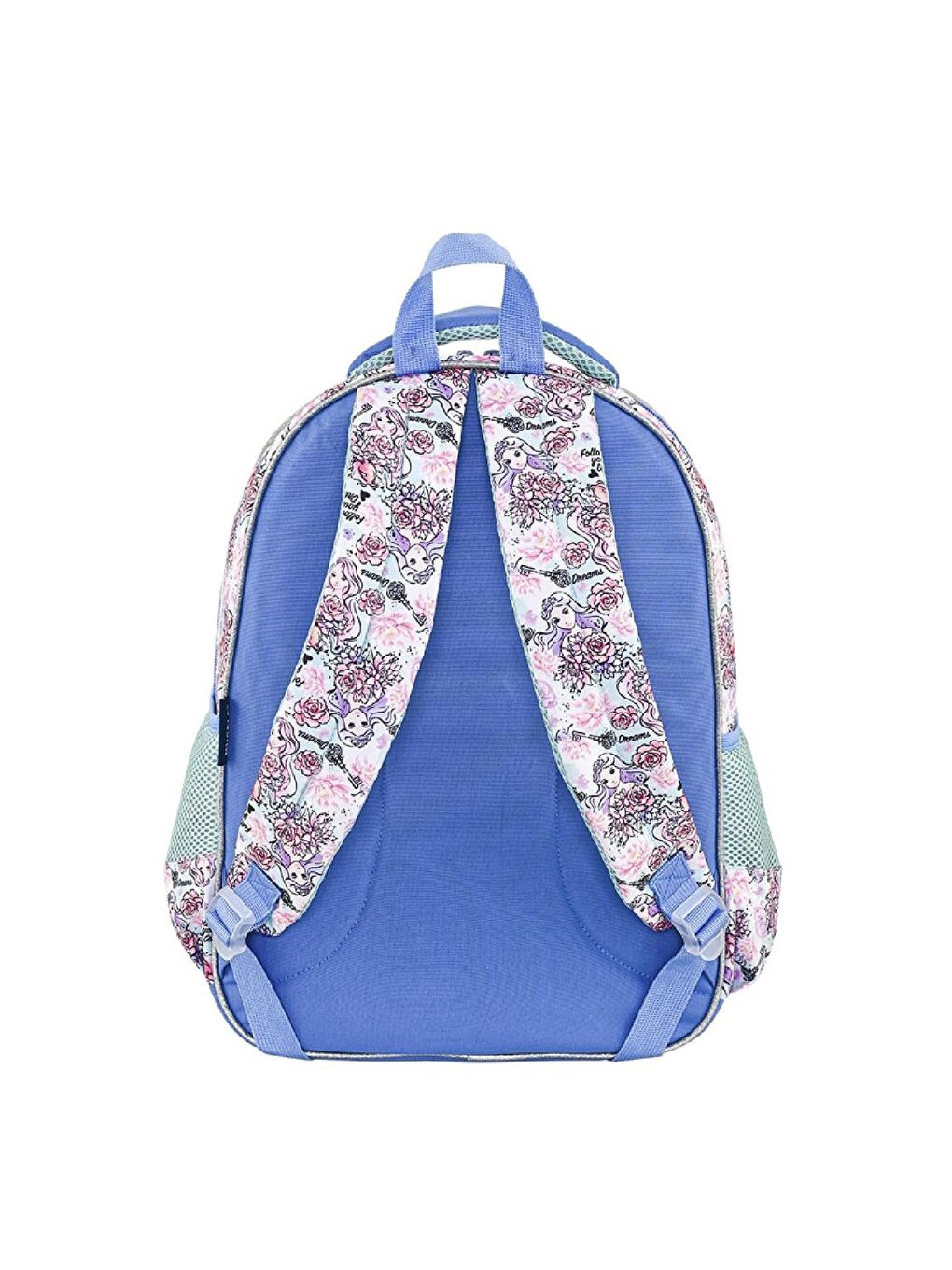 2 Bölmeli Princess Çekçekli Okul Çantası Mor (MU-9171)-5