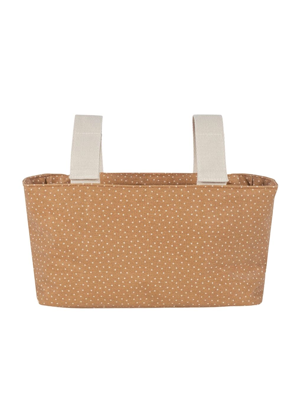 Poppy Bebek Arabası Puantiyeli Organizer Çanta Cinnamon-3