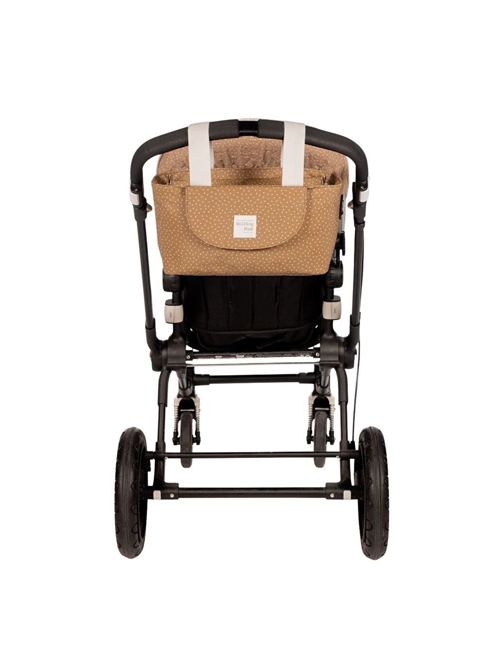 Poppy Bebek Arabası Puantiyeli Organizer Çanta Cinnamon-6