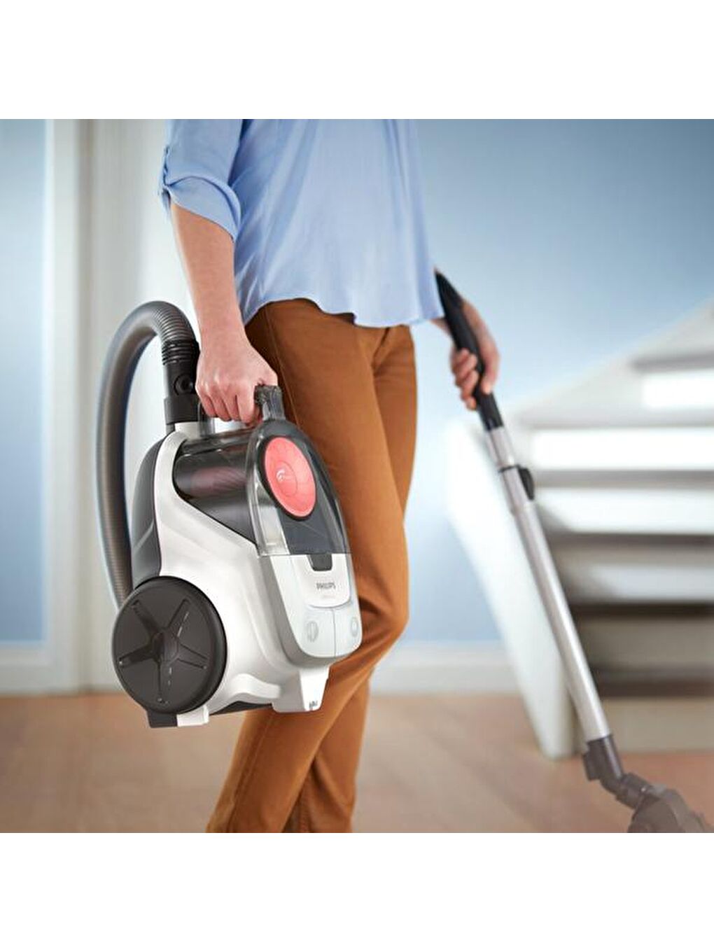 Xb2142/09 Toz Torbasız Elektrikli Süpürge - Beyaz-3