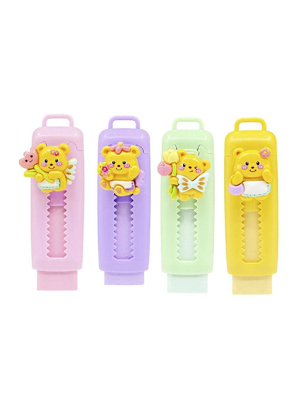 Honey Bear Sürgülü Silgi (ER-4540) 24 Adet-1