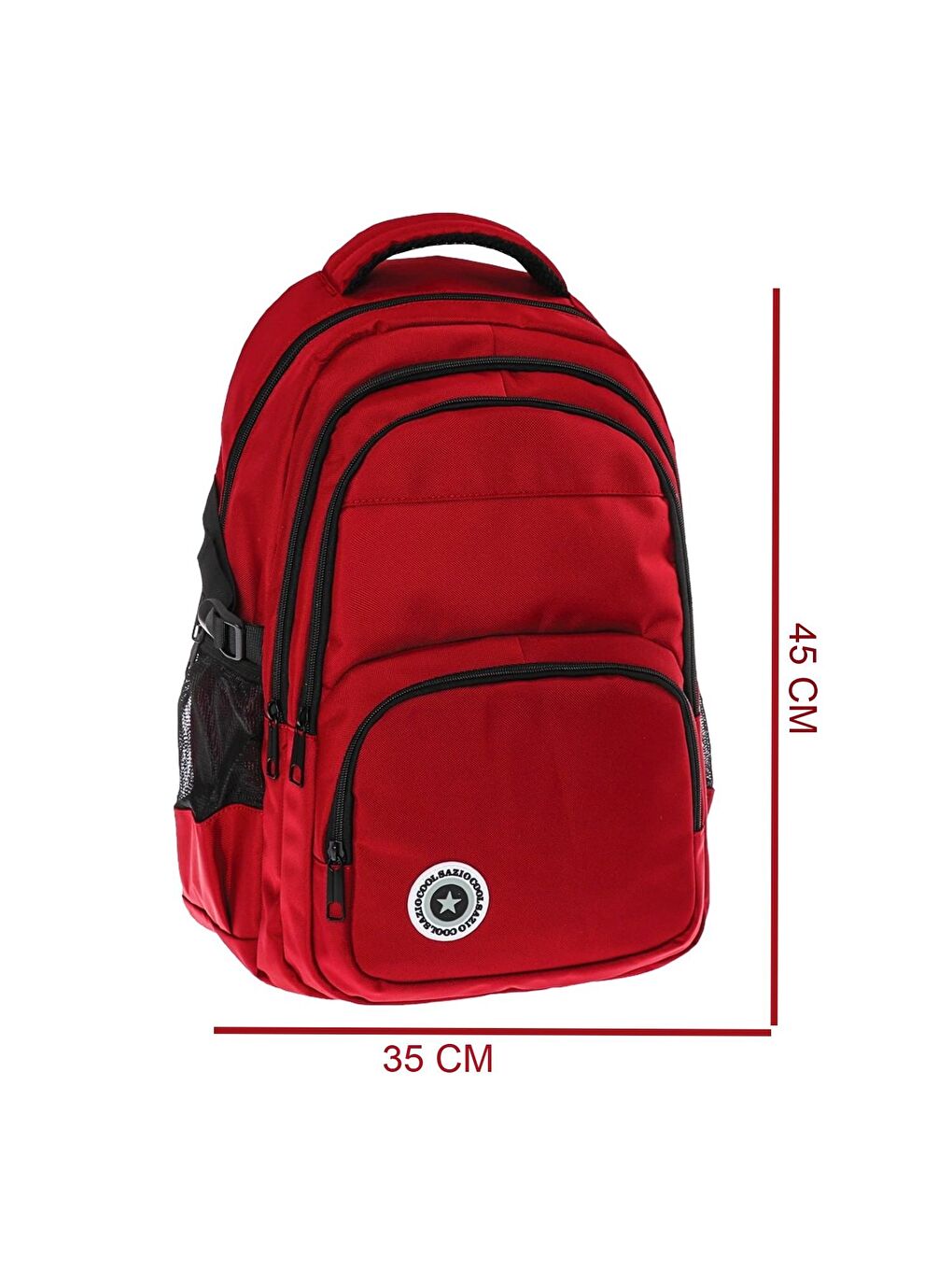 Pop Cool Kaplan 4 Bölmeli Okul Sırt Çantası Bordo(161959)-1