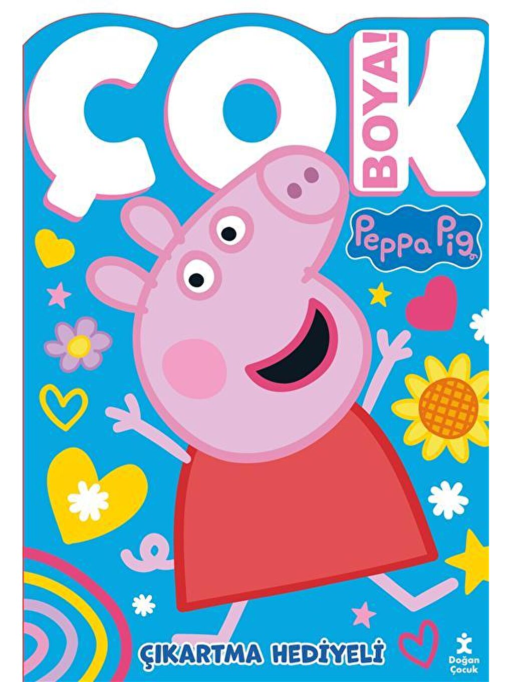 Peppa Pig – Çok Boya! Çıkartmalı Dev Boyama Kitabı -