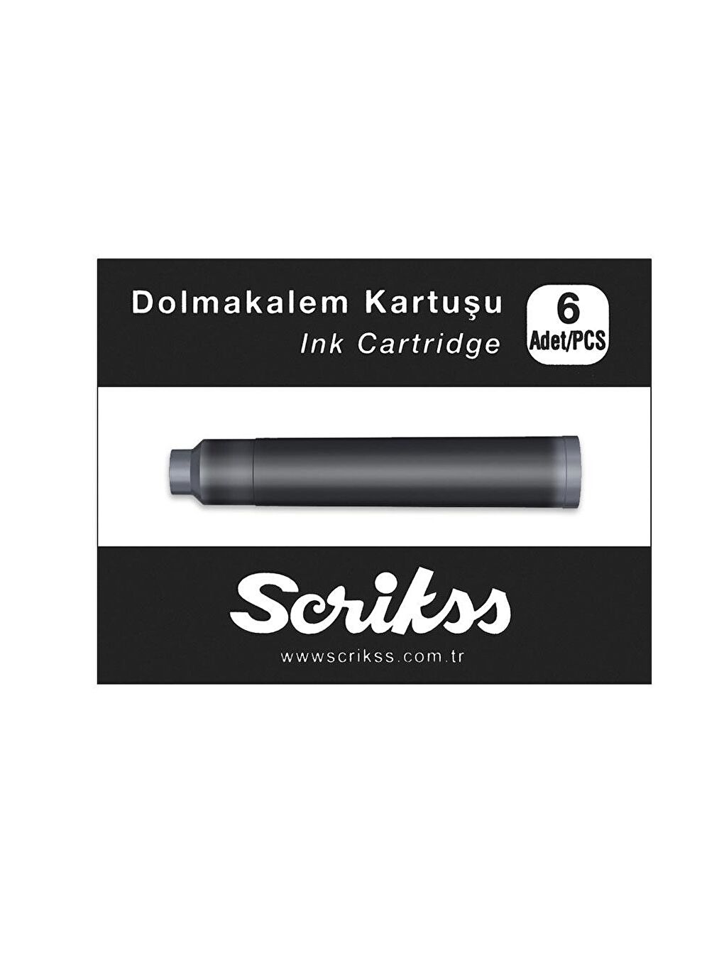 Dolma Kalem Kartuşu 6 Lı