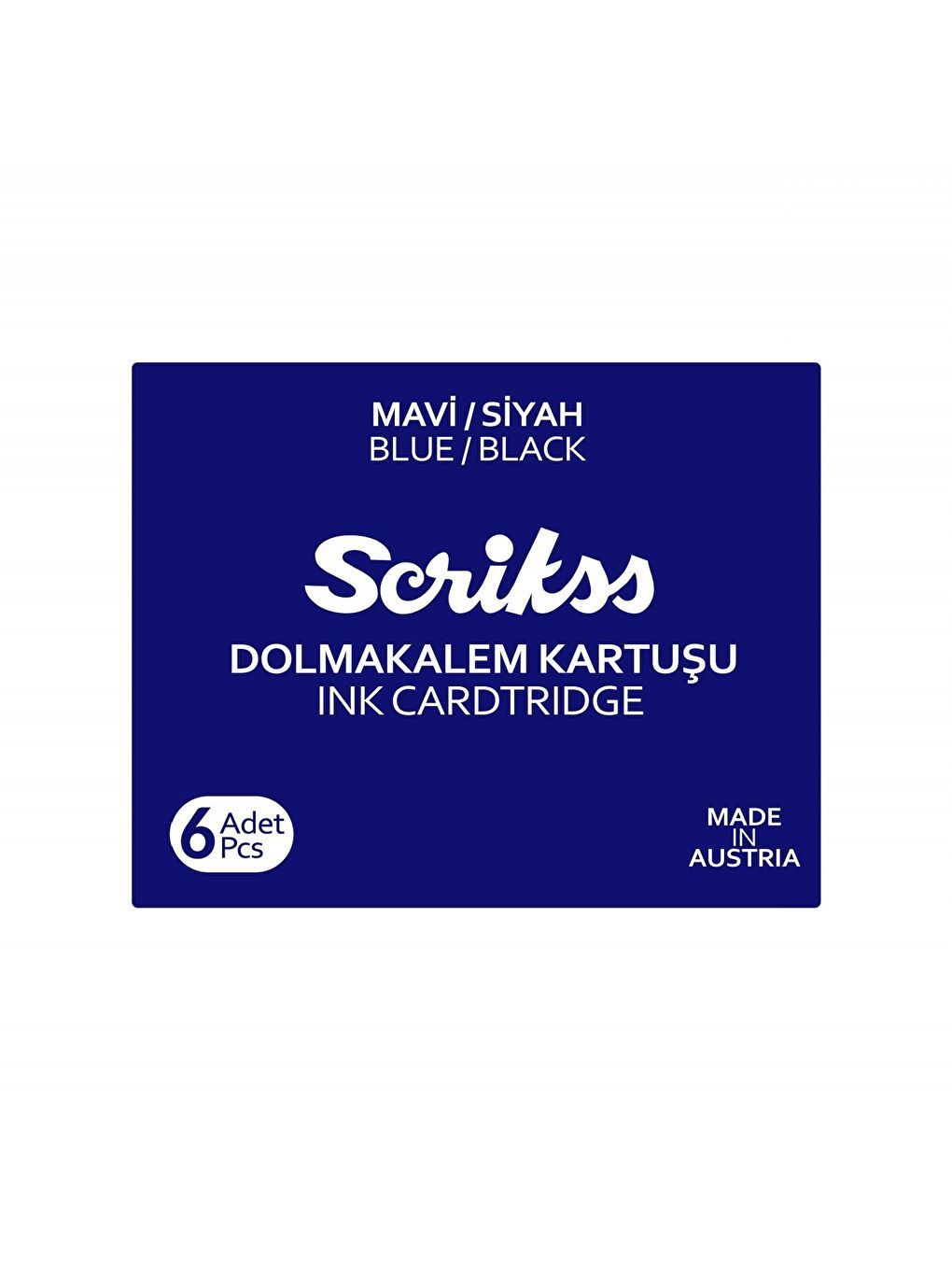 Dolma Kalem Kartuşu 6 Lı