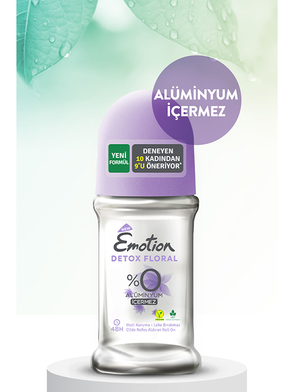 Detox Floral Kadın Roll On 3x50 Ml-1