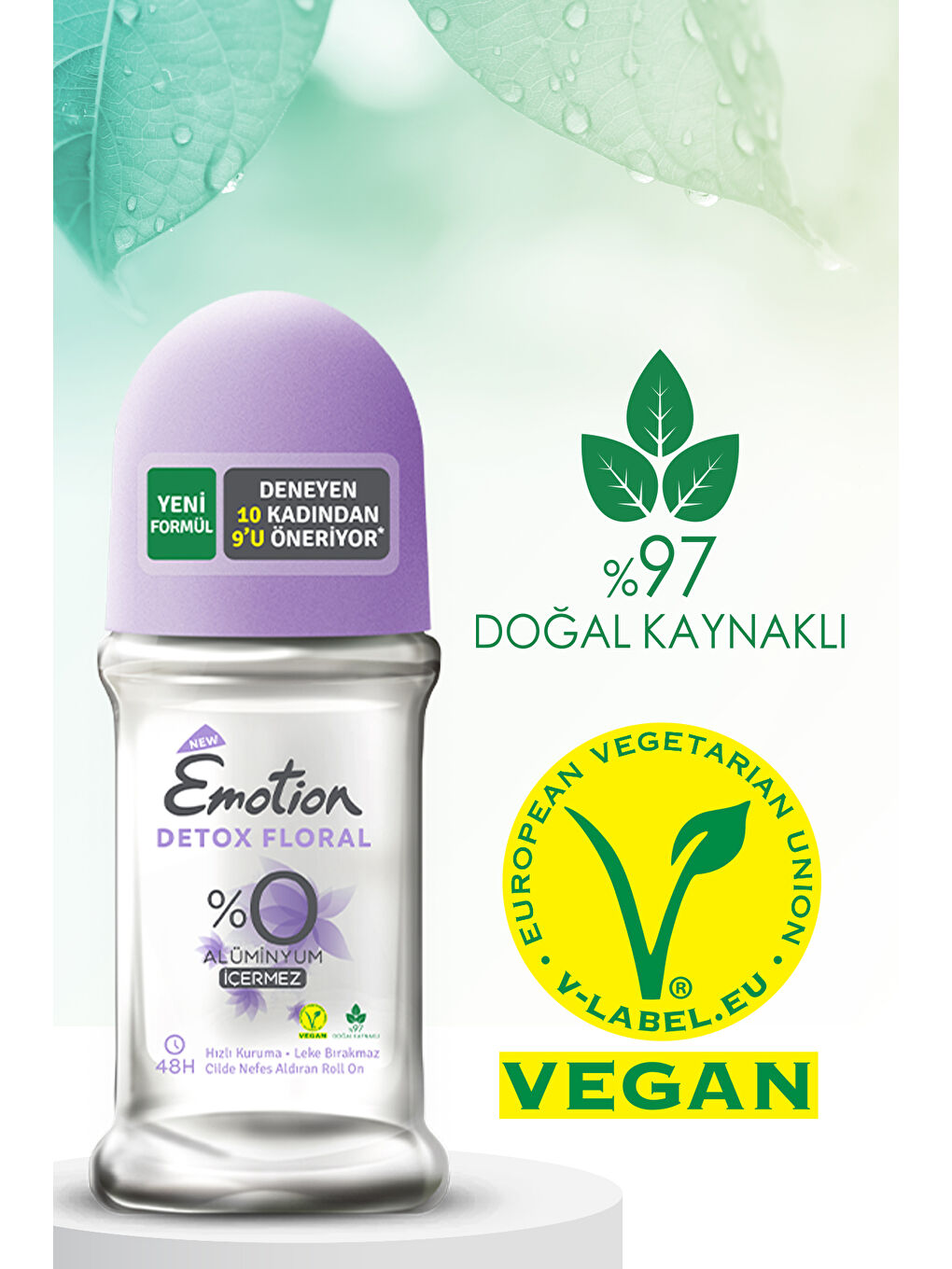 Detox Floral Kadın Roll On 3x50 Ml-2