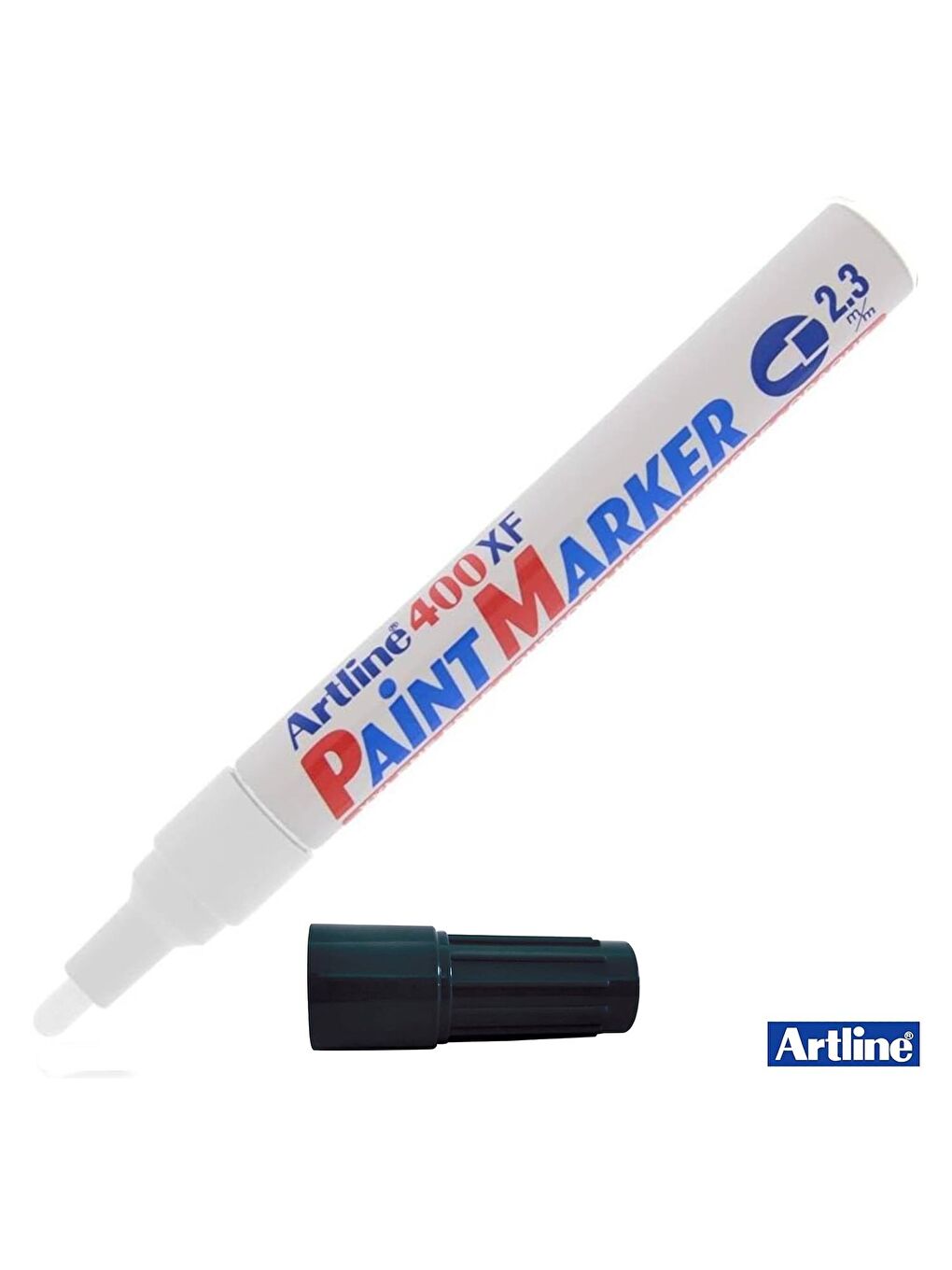 Artline 400XF Paint Marker Çok Amaçlı Boyama Markörü 2.3 mm Beyaz