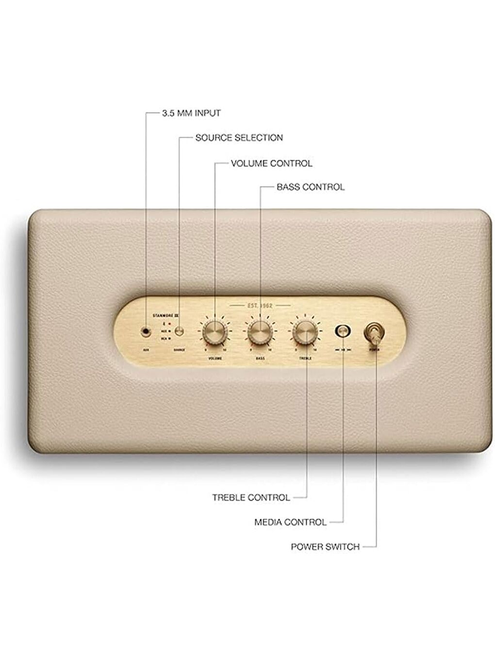 Stanmore III Bluetooth Hoparlör  Cream ZD 1006011-1