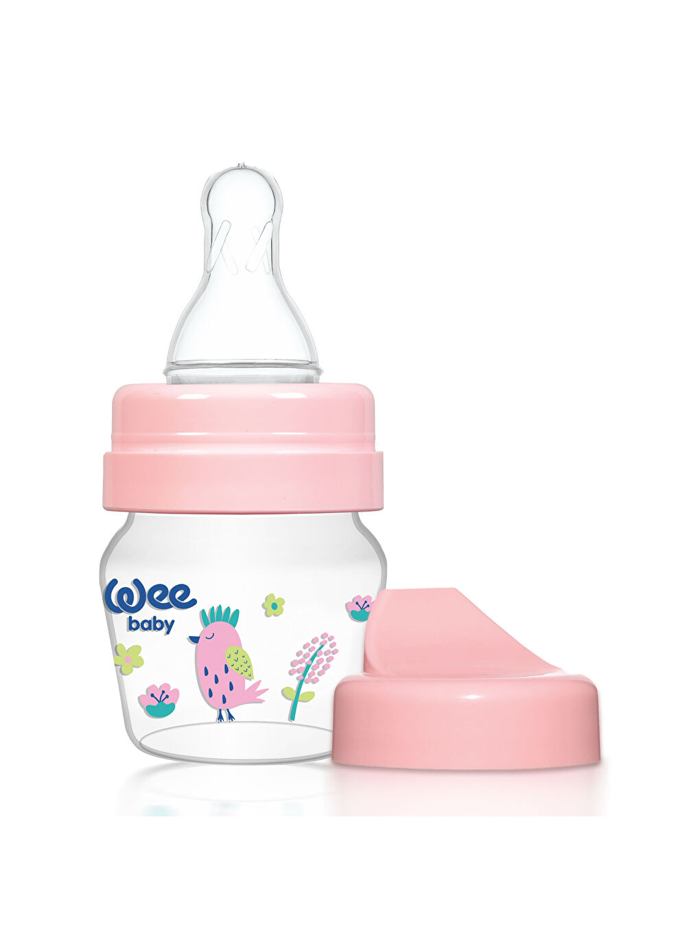 Mini PP Alıştırma Bardağı Seti 30 ml - PEMBE