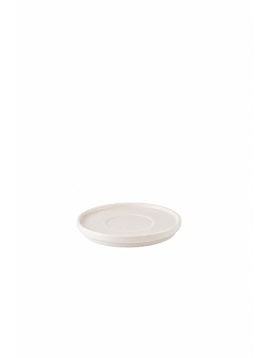Ekru Bone Desire Çay Tabağı 12cm Krem Tekli