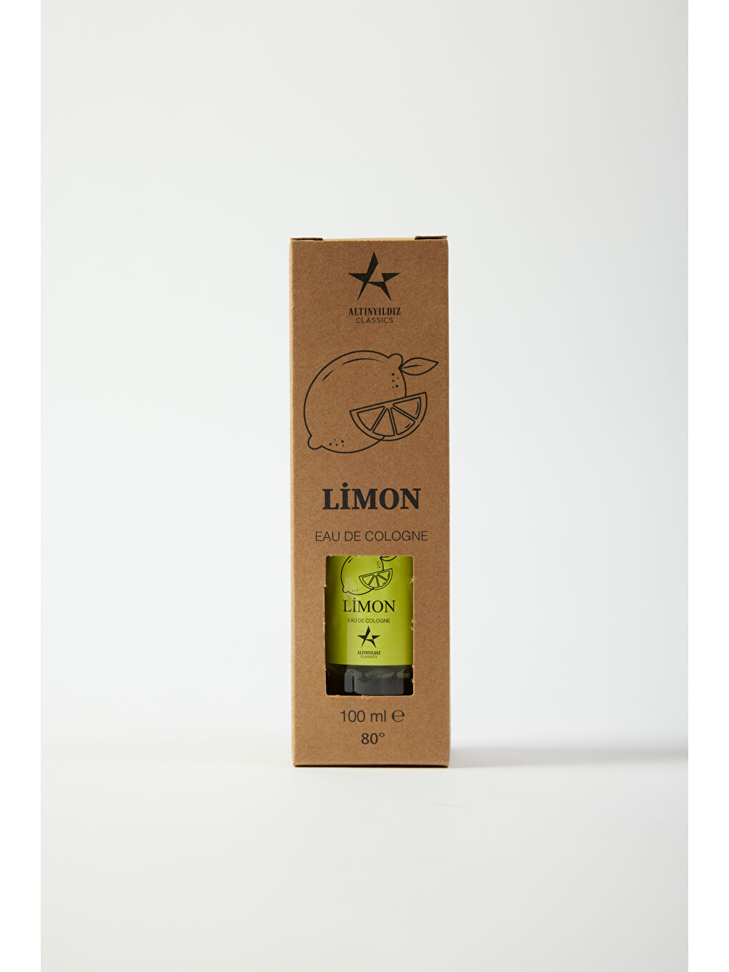 Erkek Sarı Limon Kolonyası-1