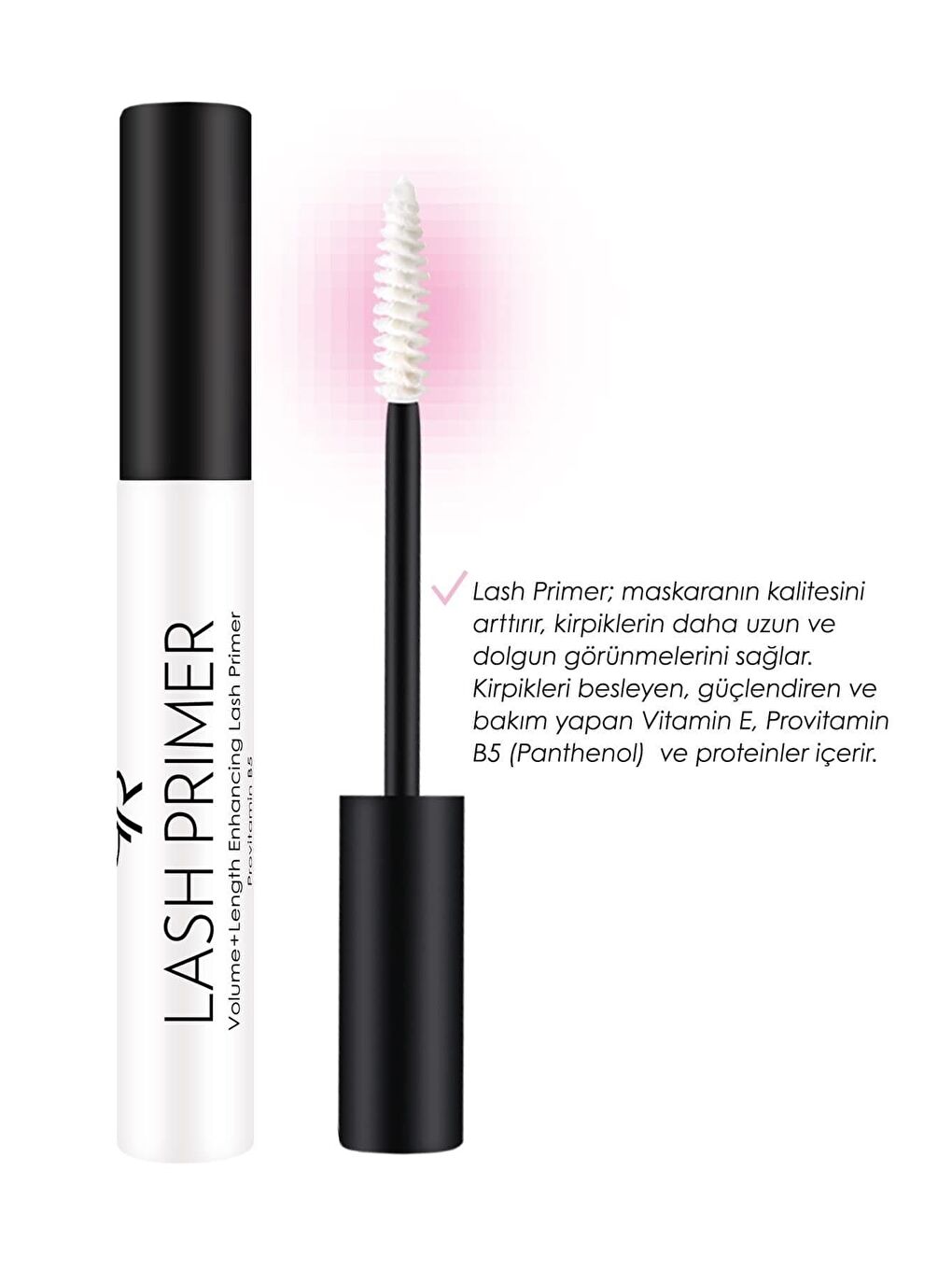 GOLDEN ROSE Lash Primer Mascara White -maskara Bazı - 2