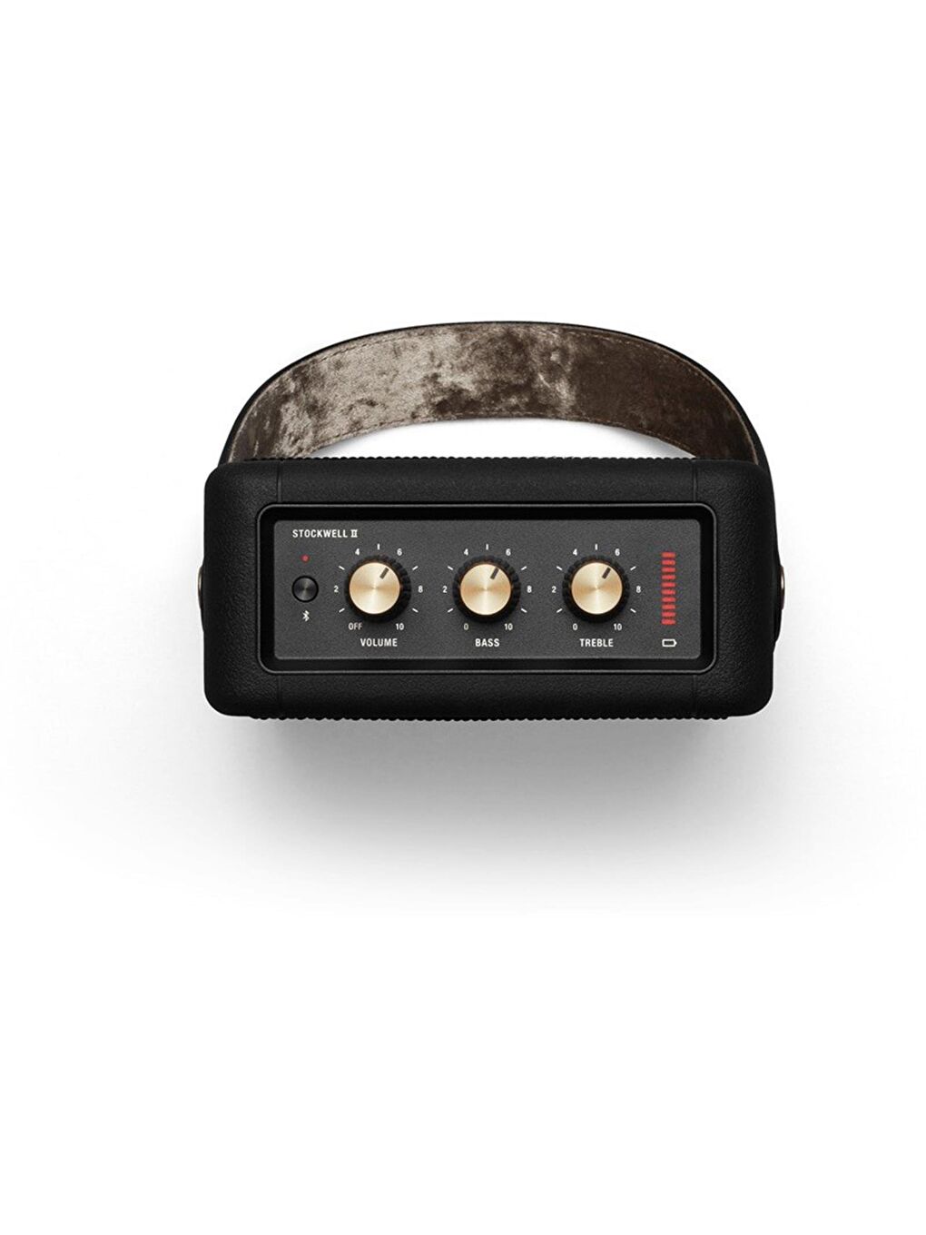 Stockwell II Bluetooth Taşınabilir Bluetooth Black and Brass ZD 1005544-1