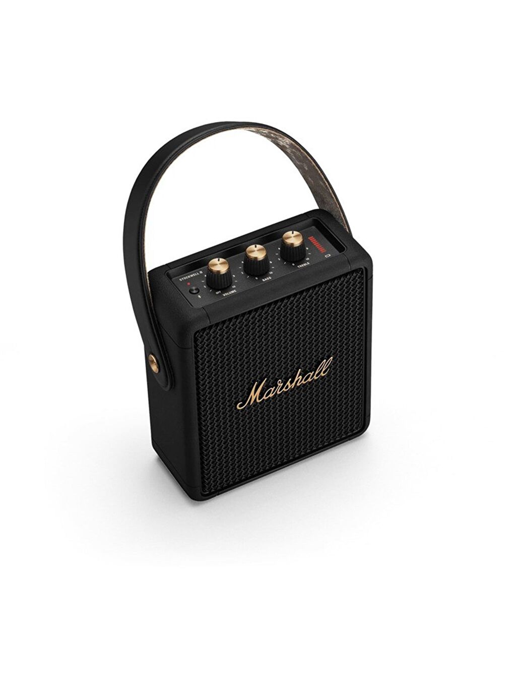 Stockwell II Bluetooth Taşınabilir Bluetooth Black and Brass ZD 1005544-2