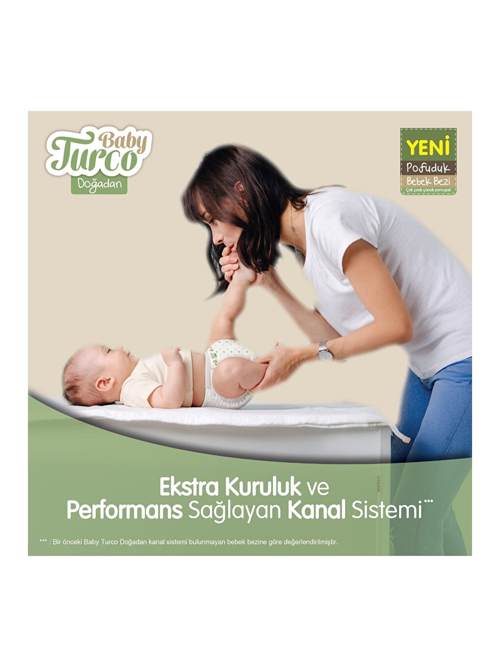 Doğadan Ekonomik Fırsat Paketi Pofuduk Bebek Bezi 1 Numara Newborn 100 Adet-4